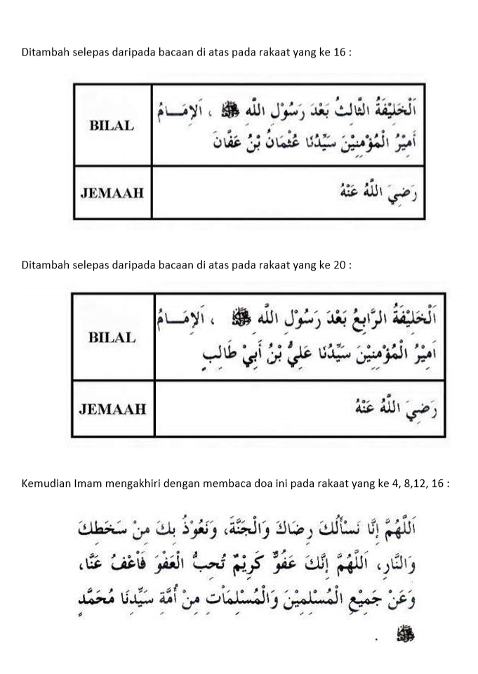 Terawih dirumah 18